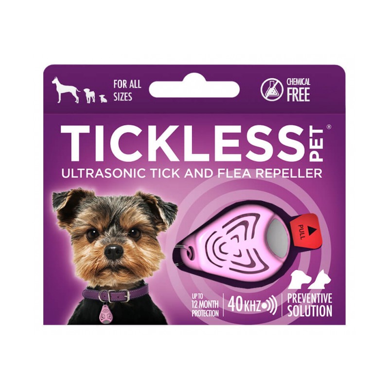 TickLess PET ~ Ultraschallgerät (Pink)